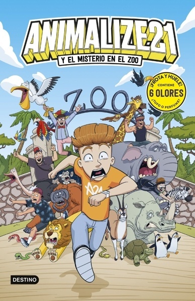 Animalize 21 2. Animalize 21 y el misterio en el zoo 'Libro con olores'