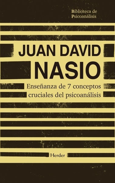 Enseñanza de 7 conceptos cruciales del psicoanálisis 'NA'