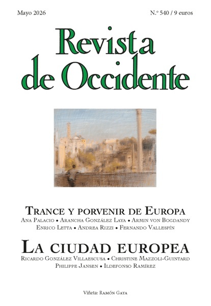 Revista de Occidente 540. La ciudad europea