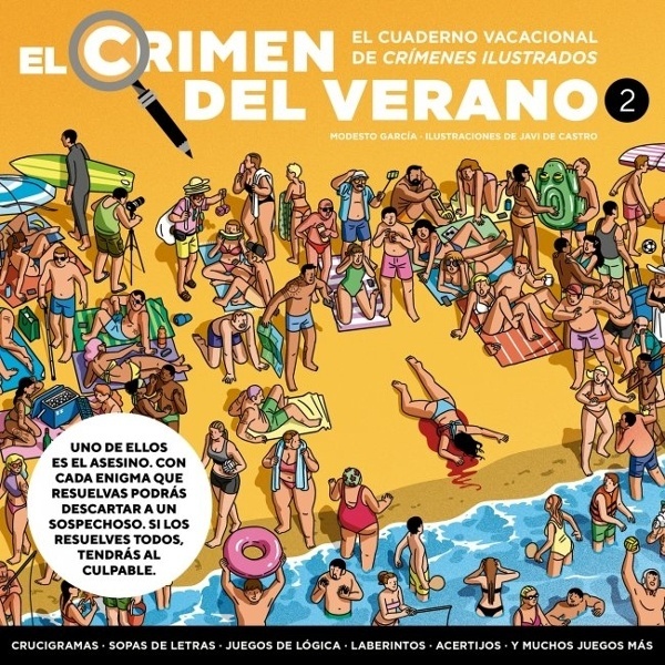 El crimen del verano 2 'El cuaderno vacacional de Crímenes ilustrados'