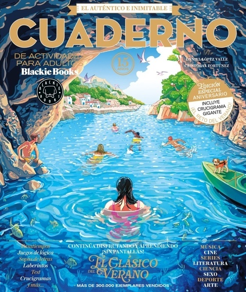 Cuaderno Blackie Books. Vol. 15 'Cuaderno de actividades para adultos. EL AUTÉNTICO E INIMITABLE!'