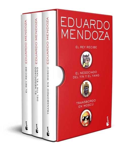 Estuche Eduardo Mendoza 'El rey recibe / El negociado del yin y el yang / Transbordo en Moscú'