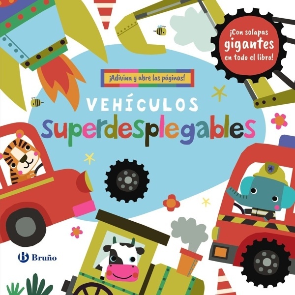 Vehículos superdesplegables '¡Adivina y abre las páginas!'