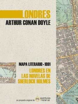Londres en las novelas de Sherlock Holmes 'Mapa literario 1891'