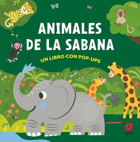 Animales de la sabana 'UN LIBRO CON POP UPS'