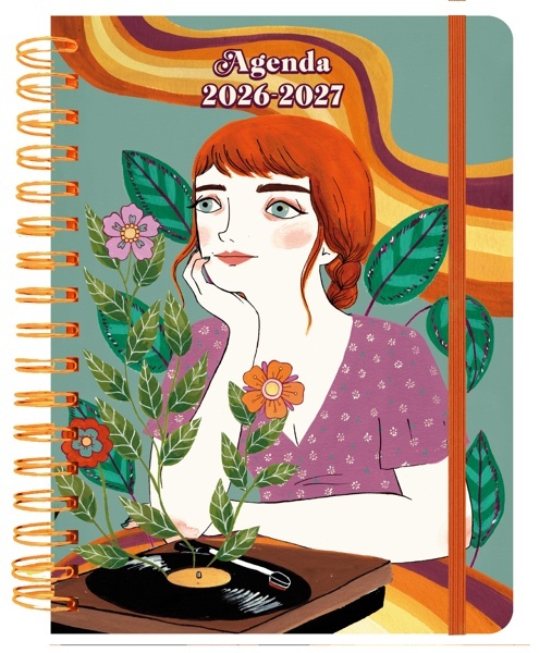 Agenda escolar semanal 2026-2027 María Hesse