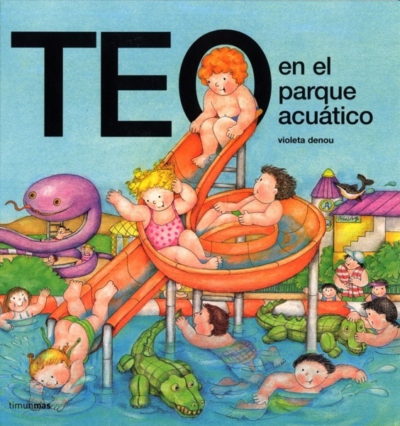 Teo en el parque acuático 'TIMUN MAS'