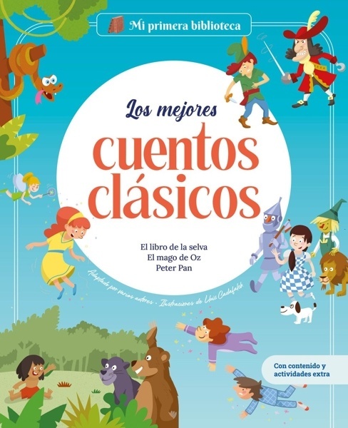 Los mejores cuentos clásicos 'Libro infantil con juegos y actividades extra   Los grandes clásicos de la historia de la literatura, convertidos en preciosos cuentos ilustrados para niños y n'
