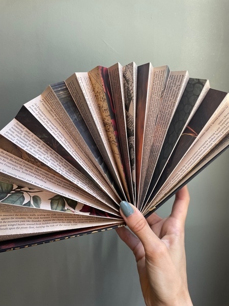 Abanico libro