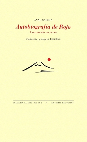 Autobiografía de rojo 'Una novela en verso'