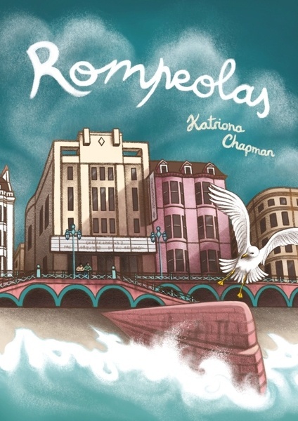 Rompeolas 'Novela gráfica sobre la soledad, la amistad y aprender a poner límites'