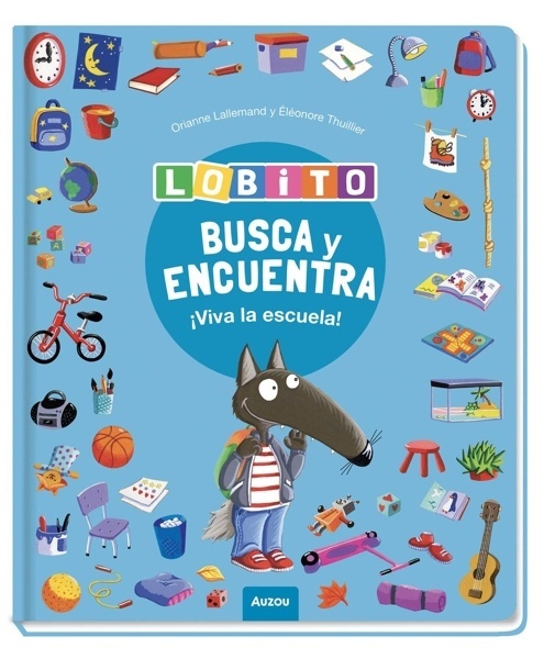 Busca y encuentra Lobito ¡Viva la escuela!