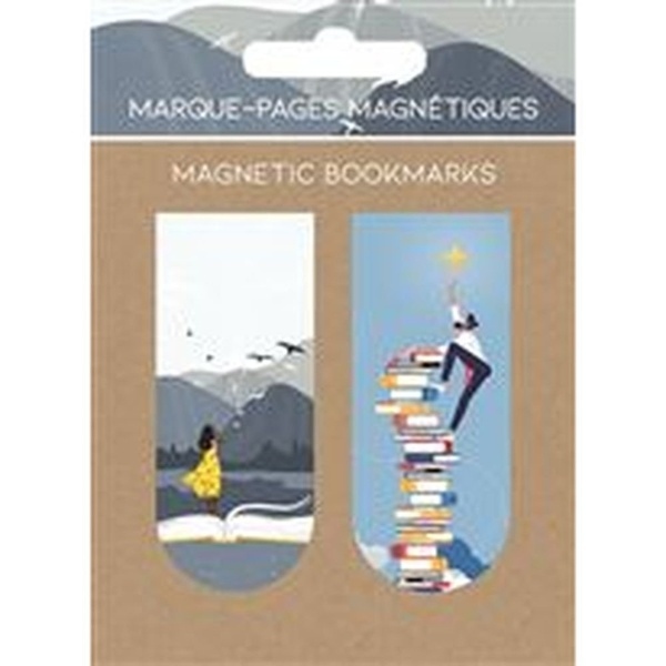 Marcapáginas magnéticos - Un mundo de libros