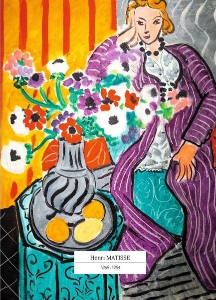 Cuaderno A5 - Mujer leyendo de Matisse (48 hojas)
