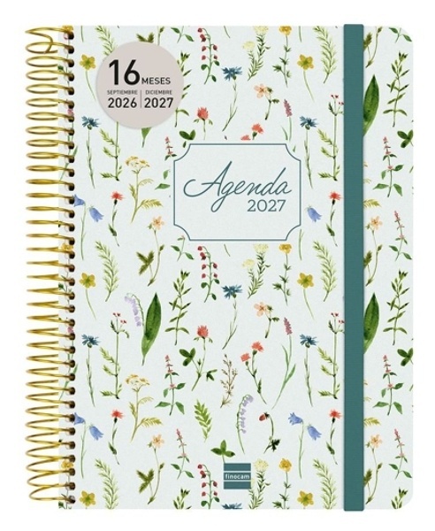 Agenda anual 2027 Finocam flores