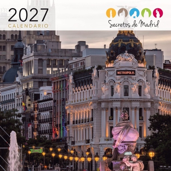 Calendario 2027 Secretos de Madrid