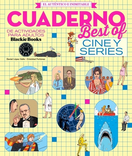 Cuaderno Blackie BEST OF - cine y series 'Cuaderno de actividades para adultos. EL AUTÉNTICO E INIMITABLE!'