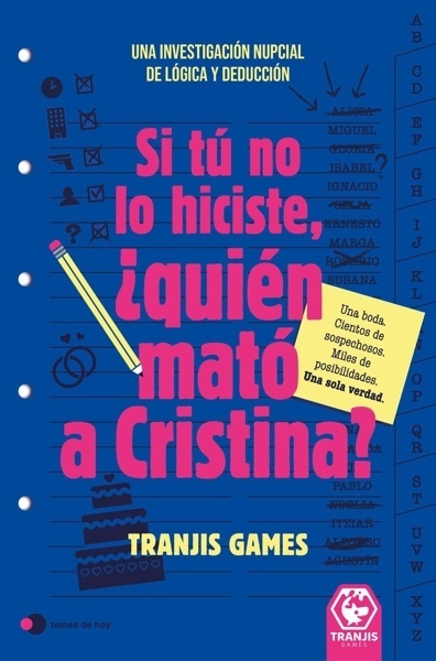 Si tú no lo hiciste, ¿quién mató a Cristina? 'Una investigación nupcial de lógica y deducción'