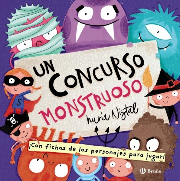 Un concurso monstruoso '¡Con fichas de los personajes para jugar!'
