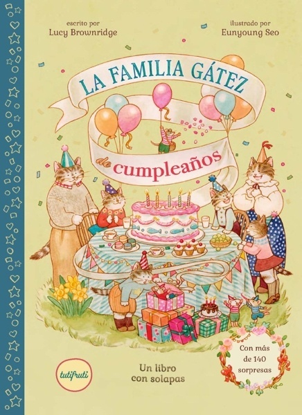 La familia Gátez de cumpleaños