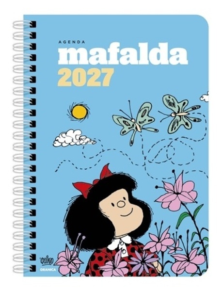 Agenda 2027 Mafalda (celeste)