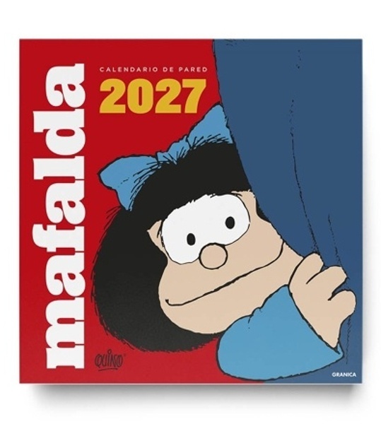 Calendario 2027 Mafalda pared