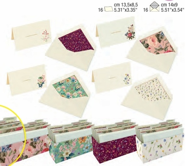 Pack 16 tarjetas + sobres felicitación - Verde